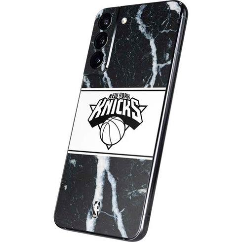 NBA New York Knicks Marble Galaxy S22 Plus Skin