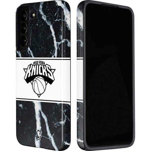 NBA New York Knicks Marble Galaxy S22 Pro Case