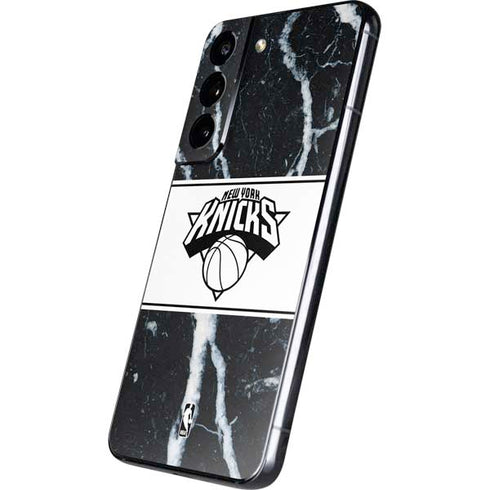 NBA New York Knicks Marble Galaxy S22 Skin