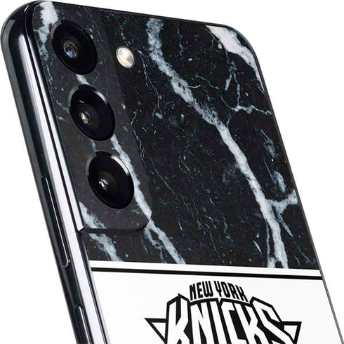 NBA New York Knicks Marble Galaxy S22 Skin