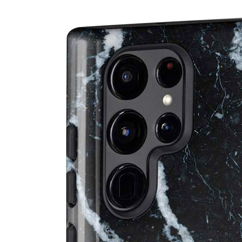 NBA New York Knicks Marble Galaxy S22 Ultra Pro Case