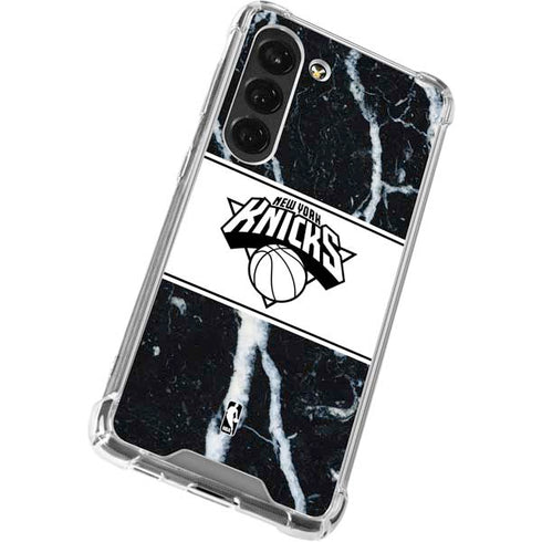 NBA New York Knicks Marble Galaxy S23 Clear Case
