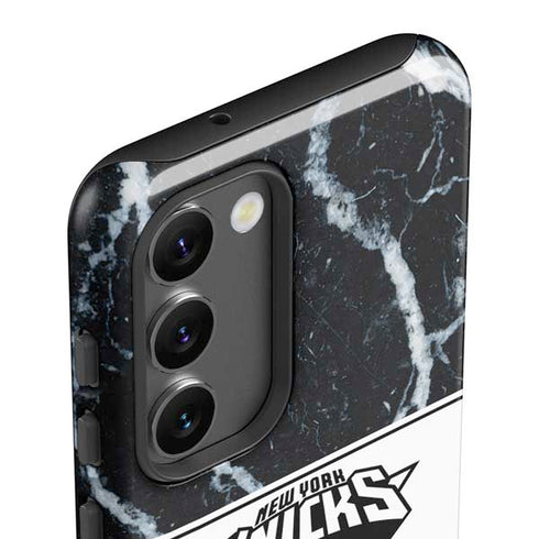 NBA New York Knicks Marble Galaxy S23 Plus Pro Case