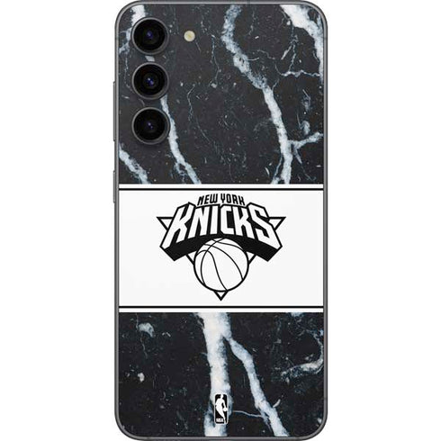 NBA New York Knicks Marble Galaxy S23 Plus Skin