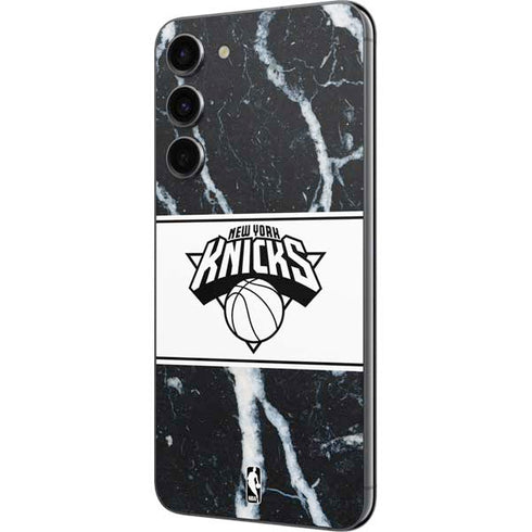 NBA New York Knicks Marble Galaxy S23 Plus Skin