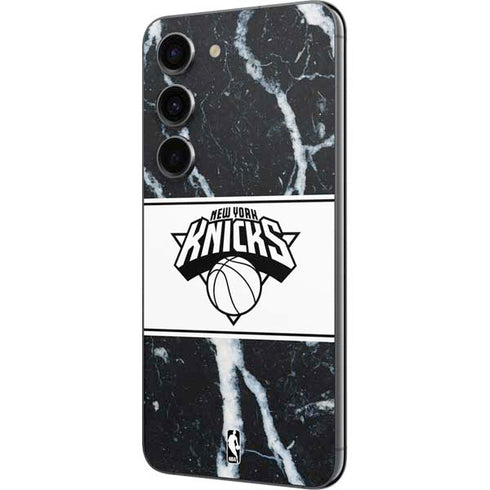 NBA New York Knicks Marble Galaxy S23 Skin