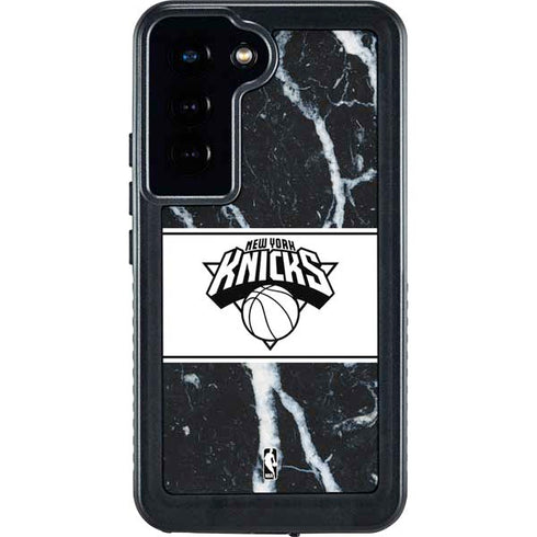 NBA New York Knicks Marble Galaxy S23 Waterproof Case