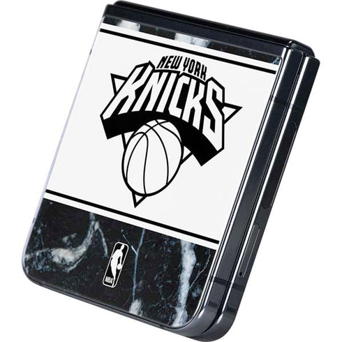 NBA New York Knicks Marble Galaxy Z Flip5 5G Skin