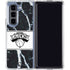 NBA New York Knicks Marble Galaxy Z Fold5 5G Clear Case