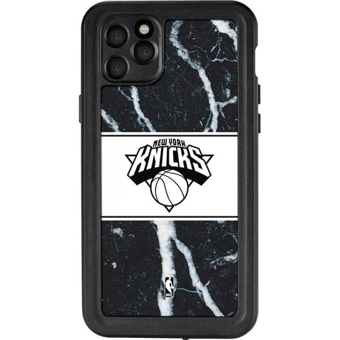 NBA New York Knicks Marble iPhone 11 Pro Max Waterproof Case