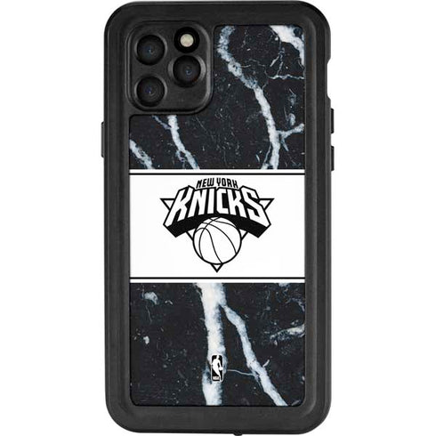 NBA New York Knicks Marble iPhone 11 Pro Waterproof Case