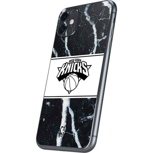 NBA New York Knicks Marble iPhone 11 Skin