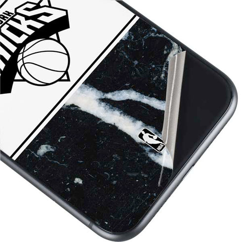 NBA New York Knicks Marble iPhone 11 Skin