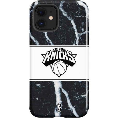NBA New York Knicks Marble iPhone 12 Impact Case