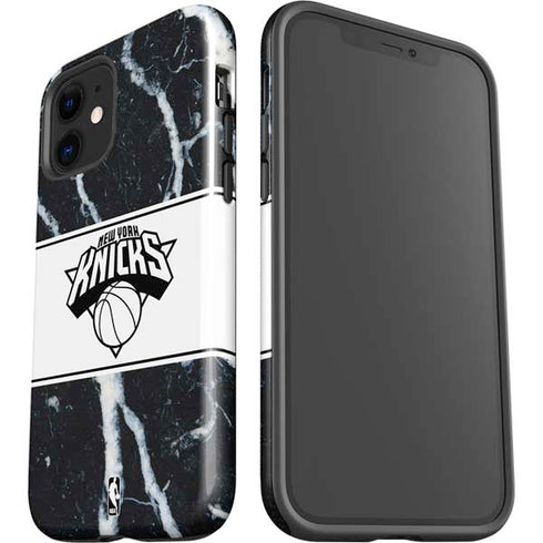NBA New York Knicks Marble iPhone 12 Impact Case