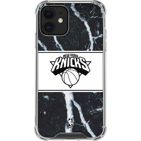 NBA New York Knicks Marble iPhone 12 Mini Clear Case