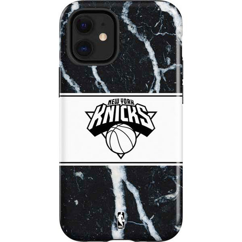 NBA New York Knicks Marble iPhone 12 Mini Impact Case