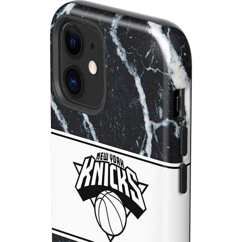 NBA New York Knicks Marble iPhone 12 Mini Impact Case