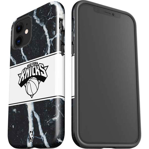 NBA New York Knicks Marble iPhone 12 Mini Impact Case