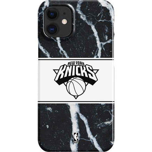 NBA New York Knicks Marble iPhone 12 Mini Lite Case