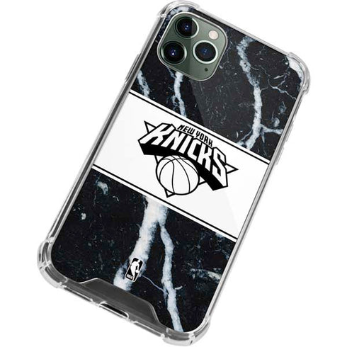 NBA New York Knicks Marble iPhone 12 Pro Clear Case