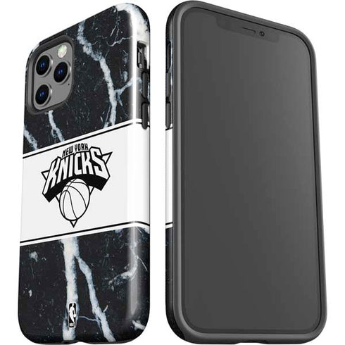 NBA New York Knicks Marble iPhone 12 Pro Impact Case