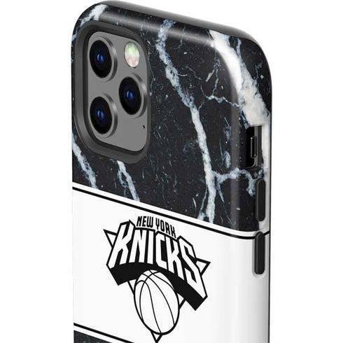 NBA New York Knicks Marble iPhone 12 Pro Max Impact Case