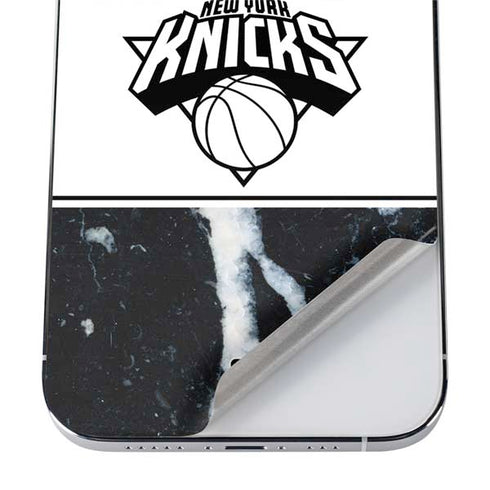 NBA New York Knicks Marble iPhone 12 Pro Skin