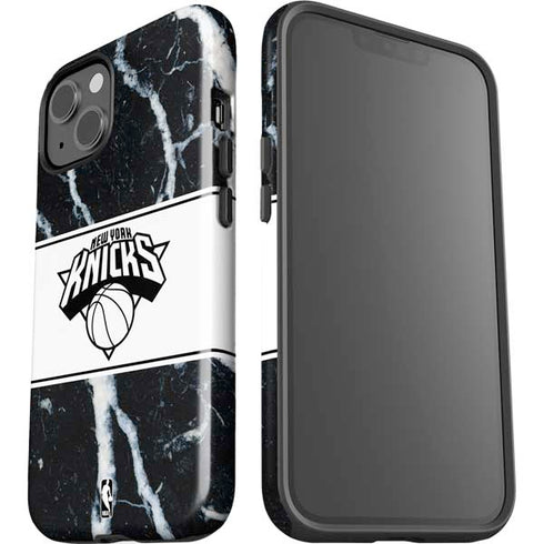 NBA New York Knicks Marble iPhone 15 Impact Case