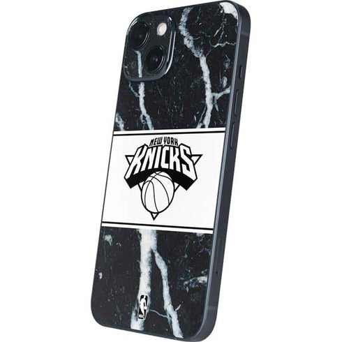 NBA New York Knicks Marble iPhone 14 Plus Skin