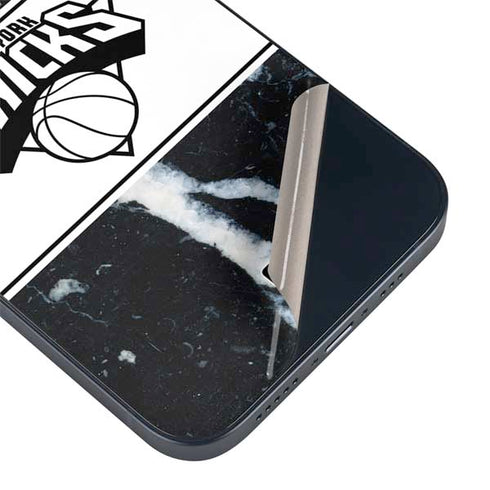 NBA New York Knicks Marble iPhone 14 Plus Skin