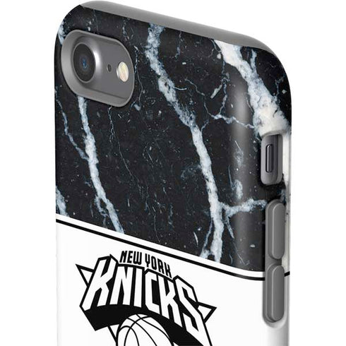 NBA New York Knicks Marble iPhone SE (2nd & 3rd Gen) Pro Case