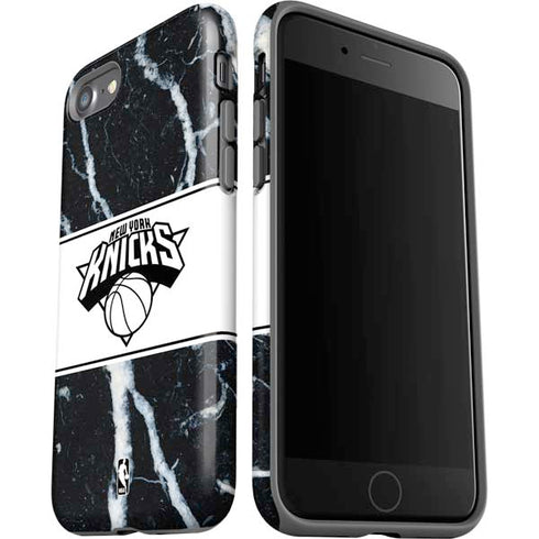 NBA New York Knicks Marble iPhone SE (2nd & 3rd Gen) Pro Case