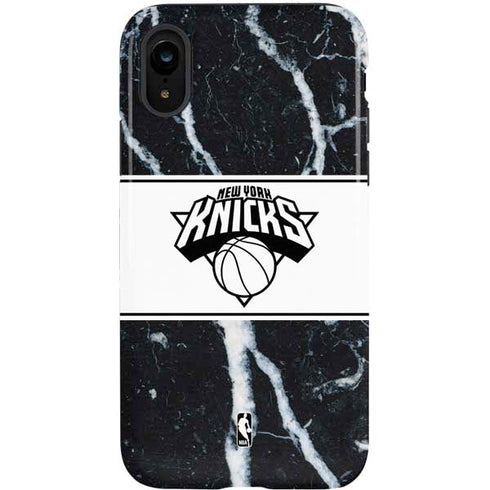 NBA New York Knicks Marble iPhone XR Pro Case