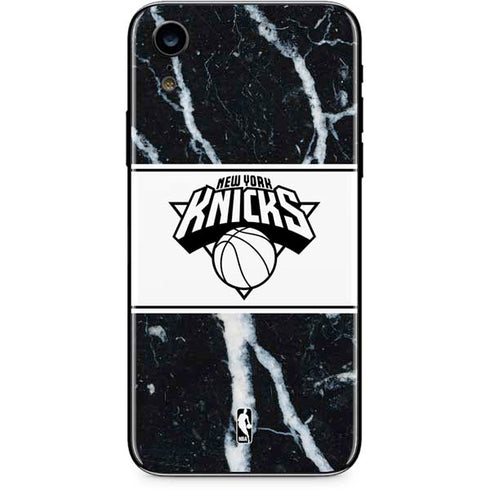 NBA New York Knicks Marble iPhone XR Skin