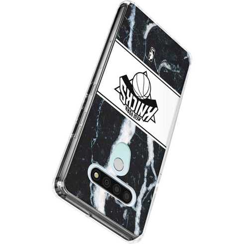 NBA New York Knicks Marble LG Stylo 6 Clear Case