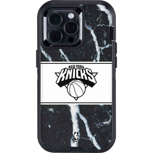 NBA New York Knicks Marble Otterbox Defender iPhone Skin