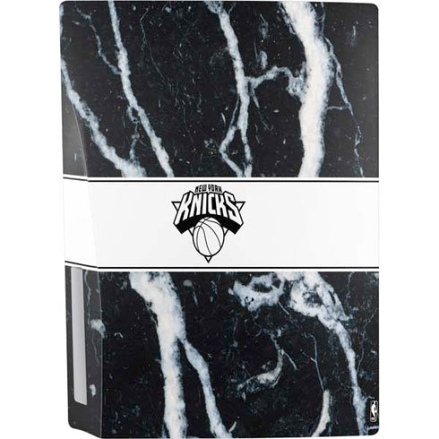 NBA New York Knicks Marble PS5 Console Skin