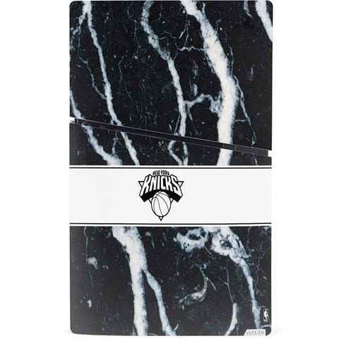 NBA New York Knicks Marble PS5 Slim Digital Edition Bundle Skin