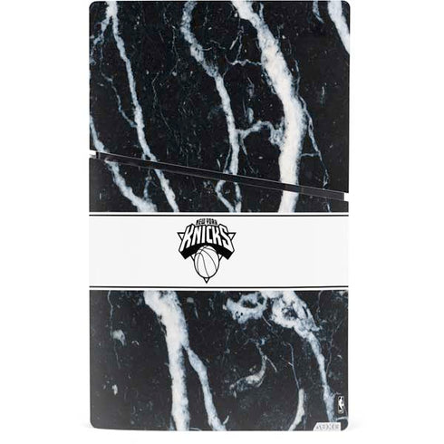 NBA New York Knicks Marble PS5 Slim Digital Edition Console Skin