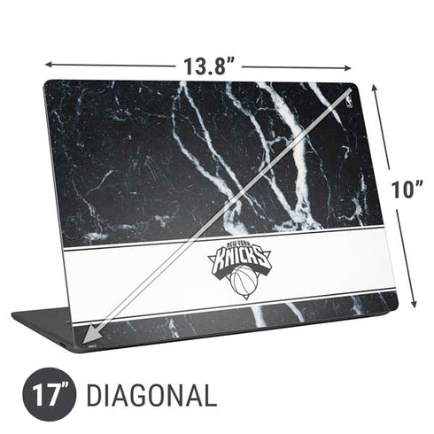 NBA New York Knicks Marble Universal Laptop 17in (13.8 x 10in) Skin