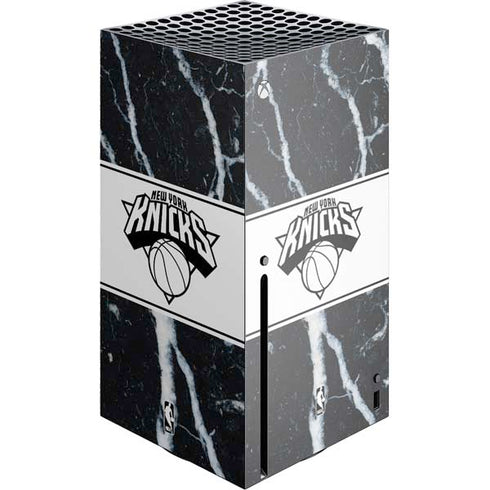 NBA New York Knicks Marble Xbox Series X Console Skin