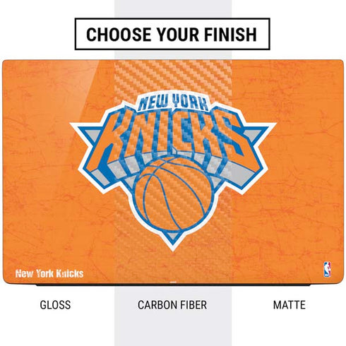 NBA New York Knicks Orange Primary Logo Dell Vostro Skin