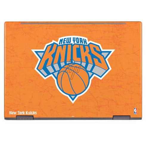 NBA New York Knicks Orange Primary Logo HP Envy Skin