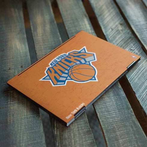 NBA New York Knicks Orange Primary Logo HP Envy Skin