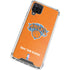 NBA New York Knicks Orange Primary Logo Galaxy A12 Clear Case