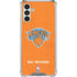 NBA New York Knicks Orange Primary Logo Galaxy A13 5G Clear Case