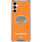 NBA New York Knicks Orange Primary Logo Galaxy A14 5G Clear Case