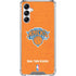 NBA New York Knicks Orange Primary Logo Galaxy A14 5G Clear Case