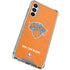 NBA New York Knicks Orange Primary Logo Galaxy A14 5G Clear Case